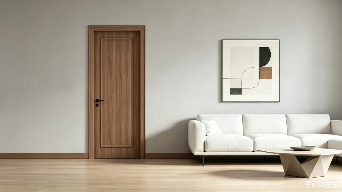 Decorative line WPC door series
